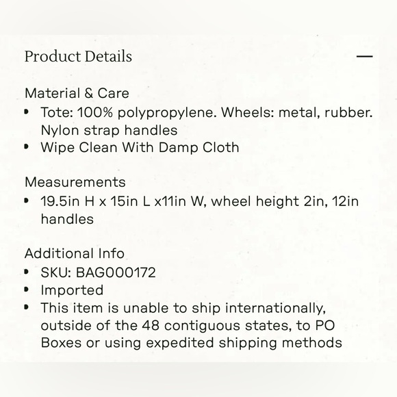 Natural Life Rolling Tote Bag in Taupe Mandala NEW - Picture 8 of 8